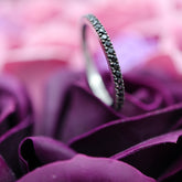 Inel Argint 925 Tennis Negru